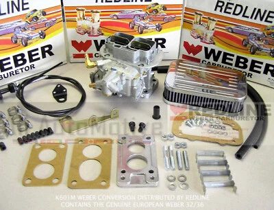 Suzuki Samurai Weber Carburetor Conversion Kit Manual Choke w/Genuine Weber - Image 1 of 4