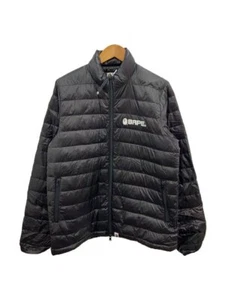 A BATHING APE Down Jacket/SizeXL/Nylon/BLK/Solid Color/Down Shedding Used - Picture 1 of 5