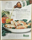 Wesson vegetable cooking oil print ad 1960 retro 1960s vintage art food retro