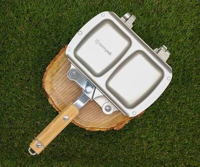 Snow Peak hot sand cooker Tramesino aluminum foldable for convenient portability - Image 1 of 4