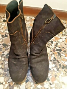 Stivaletti donna tg.38 fiorentini baker nero marrone - Imagen 1 de 3