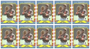 (10) 1987 Fleer Limited Edition Baseball #19 Tony Gwynn Lot San Diego Padres