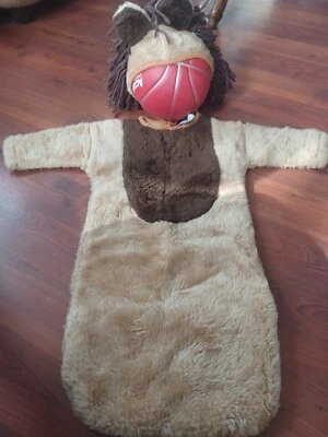 Infant  Cuddly Lion Halloween Costume W/Hood Unisex Size 0-6 Mo. - Image 1 of 4