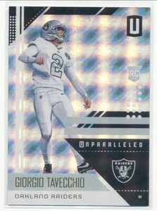 Panini Unparalleled 2018 - Giorgio Tavecchio #155 Superplaid/150 (RC) - Imagen 1 de 1