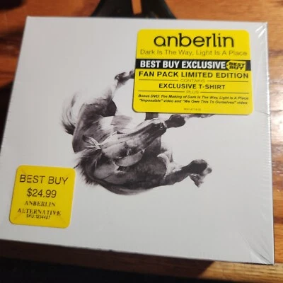 Dark Is the Way, Light Is a Place Anberlin Fan Pack DVD, T-shirt Limited Edition - image 1 of 3