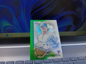 2022 Allen & Ginter Chrome Base Bobby Witt Jr.  Green Refractor #250 /99 MINT!