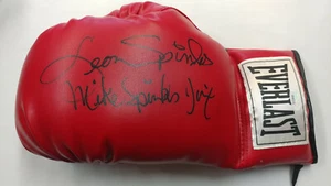 Leon and Michael Spinks Jinx Autographed Everlast Boxing Glove JSA COA - Picture 1 of 3