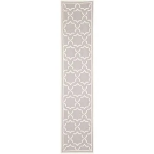 Safavieh Flat weave Wool Grey/ Ivory 2' 6 x 6' Runner - Picture 1 of 1