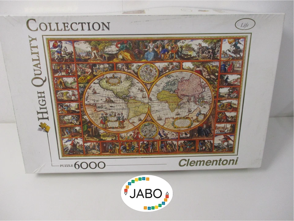 (R2/15) Clementoni Puzzle 6000 pezzi MAGNA CARTA NUOVO - Immagine 1 di 4