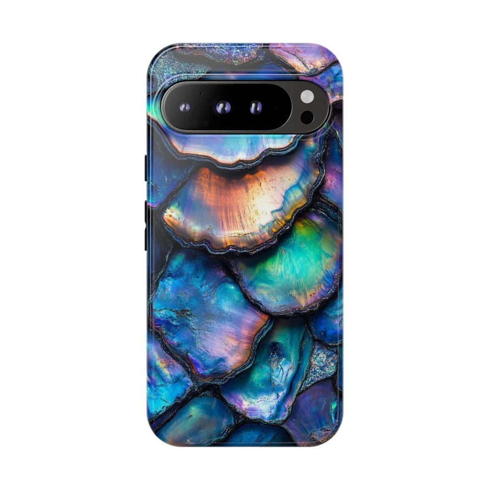 Abalone Shell Iridescent Phone Case for Google Pixel 10 Pro XL 9a 9 8 7 6 - Image 1 of 1