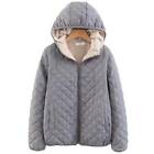 Womens Winter Fleece Zipper Hoodies Coats Jacket Tops Casual Overcoat Outwear