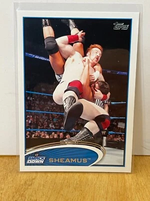 2012 Topps WWE #4 Sheamus - Image 1 of 2