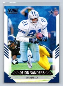Score Football 2021 #55 Deion Sanders Dallas Cowboys (B) - Imagen 1 de 2