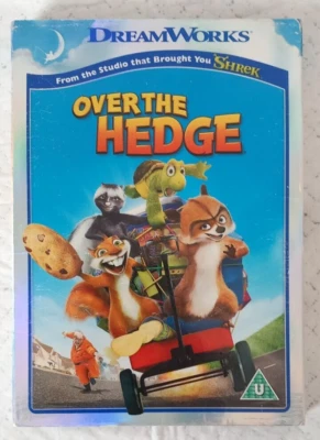 OVER THE HEDGE (dvd)DREAMWORKS WITH SLIP COVER 2006 family/comedy 1h25m - Image 1 of 4