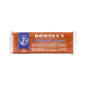 New Romney’s Chocolate Kendal Mint Cake 55g - Picture 1 of 2