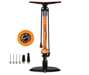 Bomba de bicicleta Gobko con manómetro, válvulas trituradoras y presta para bicicletas, etc. - Imagen 1 de 4