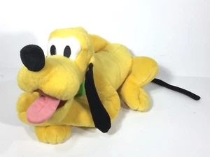 Pluto Hund Kern Plüschtier Disney Store Patch Stofftier liegend 16 Zoll lang - Bild 1 von 5