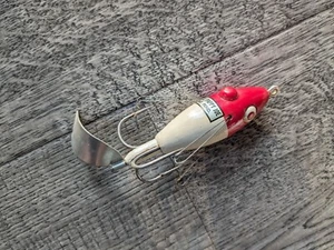 Vintage LITTLE PAPPY JOE by Joseph N. Miller Wood Weedless Fishing Lure NICE - Picture 1 of 10