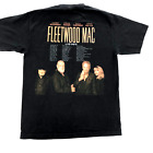 Fleetwood Mac Live 2013 Koszula męska Medium Czarna Koncert Przód Tył Band Rzadka koszulka