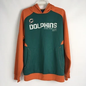 NFL Onfield Reebok Miami Dolphins Hoodie Aqua/Orange Größe M - Bild 1 von 11