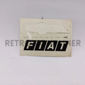 Adesivo Vintage Sticker Aufkleber 80's - Fiat Logo Anni 80 - Picture 1 of 1