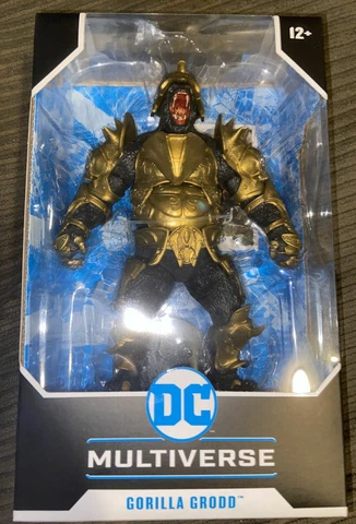 DC MULTIVERSE MCFARLANE Gold Edition RARE GORILLA GRODD FIGURE Cover