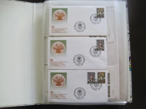 UNO Viena -FDC/Maximumcards- Colección aprox.120 recibos en carpeta (SLG 0003) - Imagen 1 de 21
