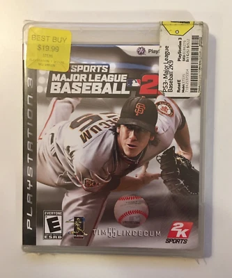 Major League Baseball 2K9 PS3 (Sony PlayStation 3, 2009) 2K Games - New Sealed - Image 1 of 4