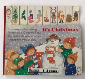 Vintage Kids Book It's Christmas (Christmas Board Books) by Ricketts, Ann 1993 - Picture 1 of 9