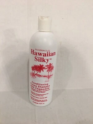 夏威夷丝绸调理面霜洗发水带洋甘菊 16 盎司 — 第 1/2 张图片