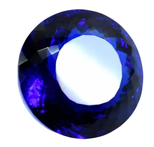 120 to 130 Ct Blue Topaz Round Shape jewelry making Loose gemstone - Picture 1 of 5