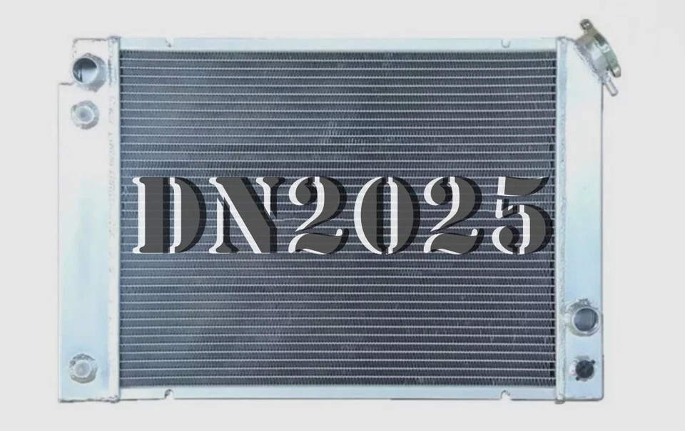 全新铝制散热器 适用于 1984 - 1988 PONTIAC FIERO V8 转换 — 第 1/1 张图片