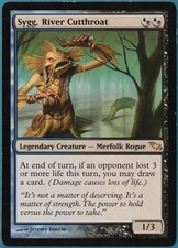 Sygg, River Cutthroat Shadowmoor PLD Blue Black Rare CARD (152085) ABUGames