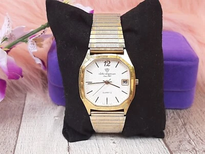 Reloj Hombre Vintage Jules Jergensen Cara Octagonal Tono Dorado 4529 Foto 1 de 4