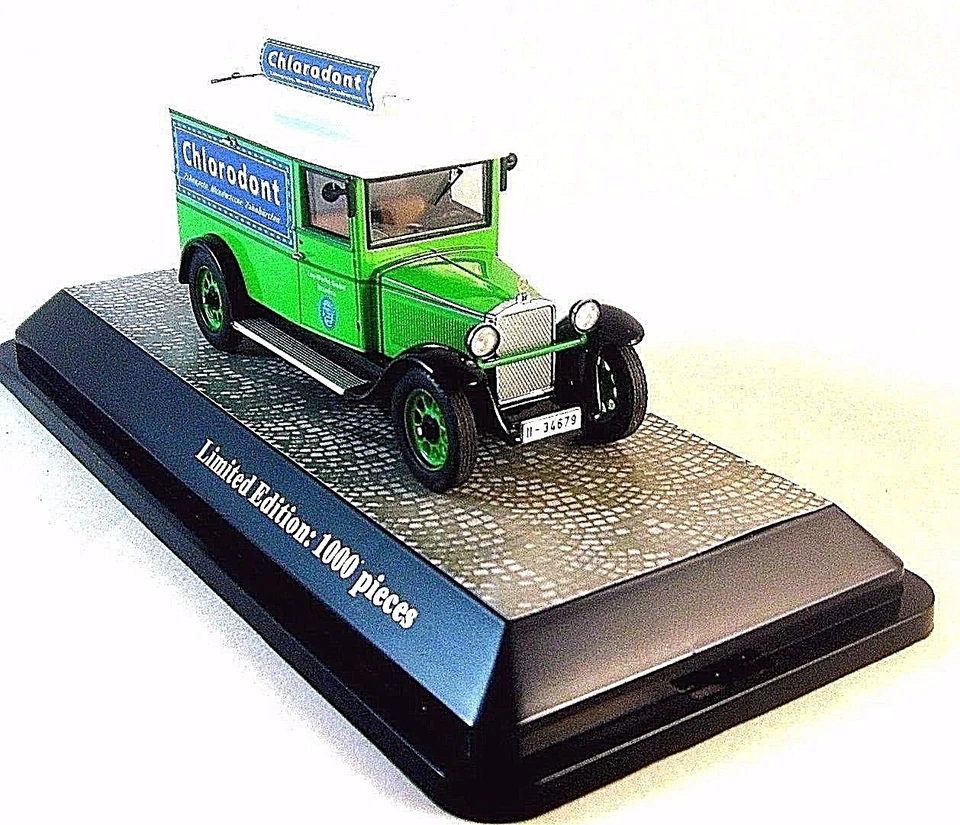 FURGONETA MERCEDES BENZ L1000, MODELO COCHE FUNDIDO PREMIUM CLASSIXXS 1/43, EDICIÓN LIMITADA Foto 1 de 4