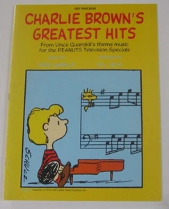 1984 Charlie Brown's Greatest Hits Songbook Softcover (Easy Piano Solos) - Picture 1 of 1