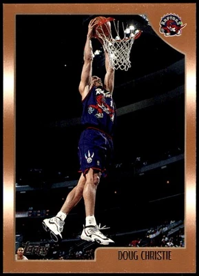 Doug Christie 1998-99 Topps Cromo #41 Raptors NBA LEER ENVÍO GRATUITO AutographDen Foto 1 de 2