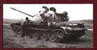 DDR 1964 NVA Originalfoto 22 x 10,8 cm Gefechtsexerzieren T 54 A, im Gelände