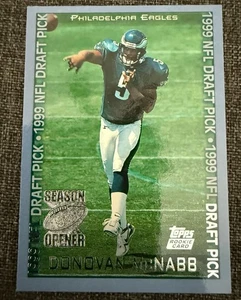 Donovan McNabb 1999 Topps Season Opener ROOKIE #157 - Philadelphia Eagles B - Bild 1 von 2