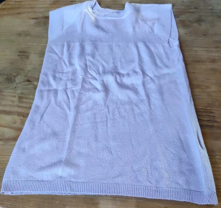 Pull sans manches fille - Photo 1/3