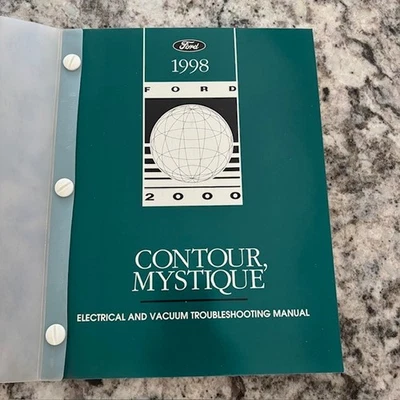 1998 福特 Contour Mercury Mystique 电气和真空故障排除手册 — 第 1/4 张图片
