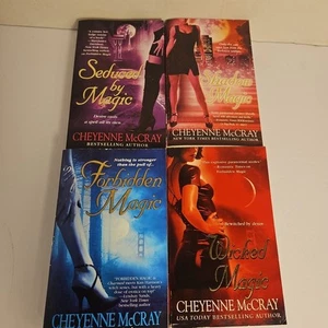 Cheyenne McCray Magic Series Lot – Witch Romance, Urban Fantasy – 4 Sexy Books - Picture 1 of 3