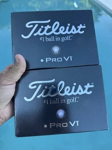 TOUR ISSUE Titleist Pro V1 LEFT DOT • 2 dz. NEW! - Picture 1 of 3
