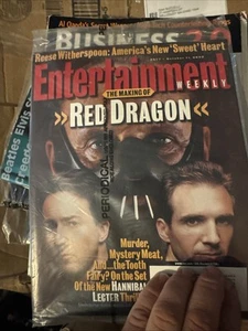 2002 October 11 Entertainment Weekly The Making Of Red Dragon (CP212) New - Picture 1 of 2