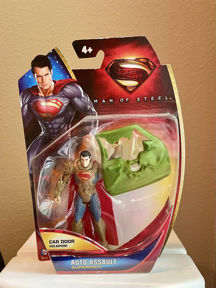 Figura de juguete Superman Man of Steel AUTO ASALTO DC Comics 2013 Foto 1 de 4