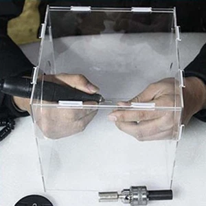 Polishing Dust Box Transparent Dust Shroud Cover for - Picture 1 of 7