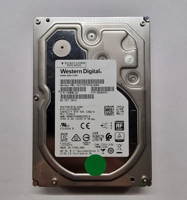 HDD 8TB SAS 12Gb/s 3.5 WESTERN DIGITAL - Immagine 1 di 2
