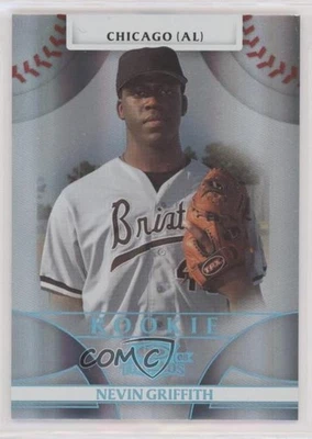 2008 Donruss Threads Rookie Platinum Century Proof /25 Nevin Griffith #106 Auto - Image 1 of 2