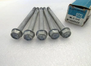 NOS 1962-79 Chevy Pontiac Olds Buick GS 442 GTO SS Starter Bolt Lot GM 1366043 - Bild 1 von 11
