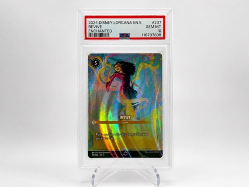 PSA10 Disney Lorcanaアリエル エンチャンテッド3202 Disney Lorcana Ursula's Return Ariel Enchanted Sonic Warrior 220